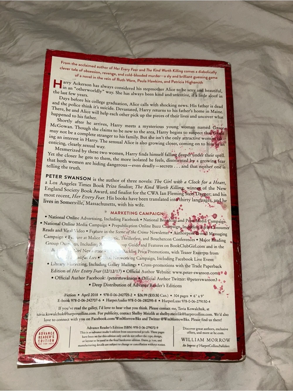 All The Beautiful Lies by Peter Swanson, Paperback, 2018